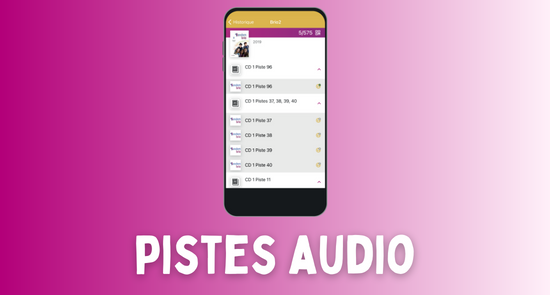 Pistes audio