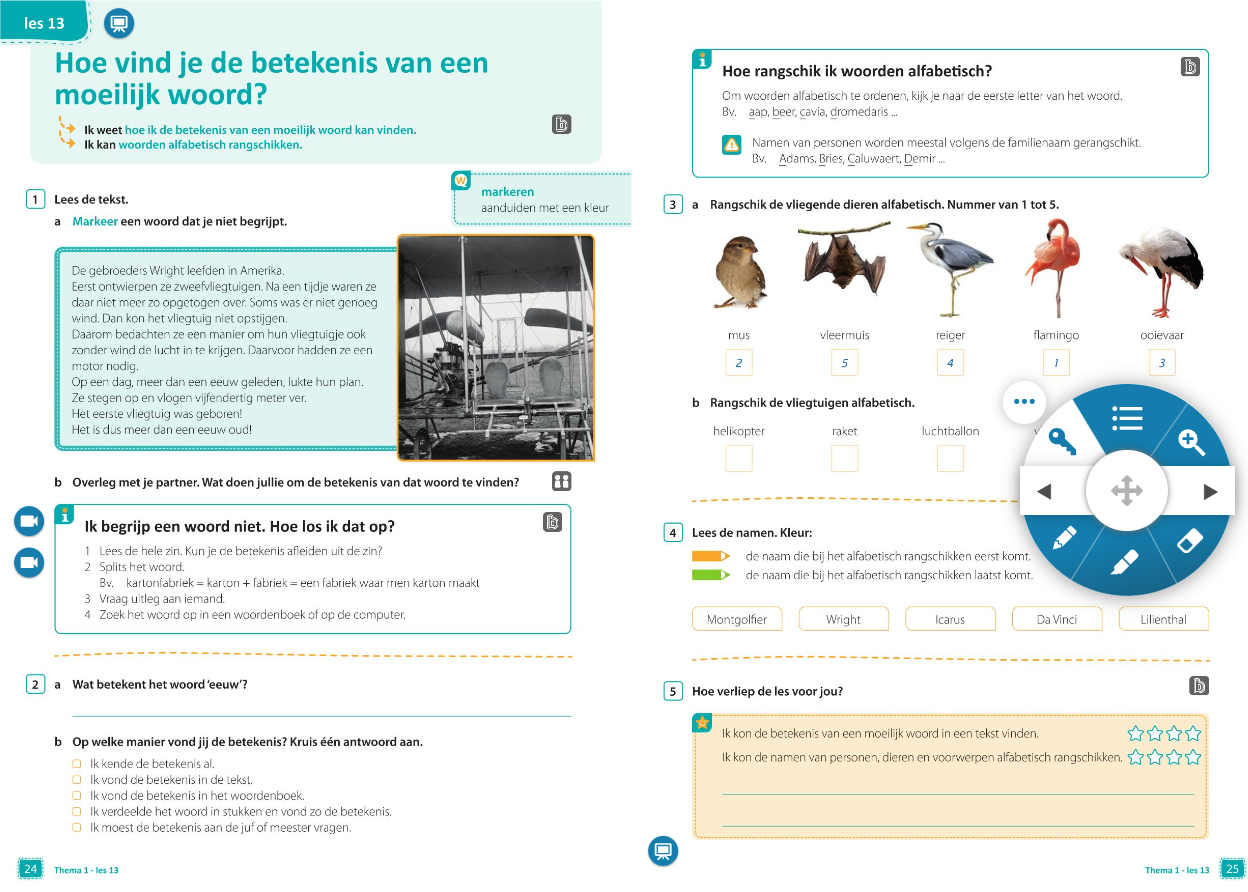 Talent bordboek, met correctie