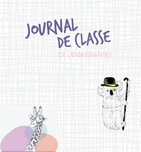 Logo - journal de classe de l'enseignement - enseignement fondamental